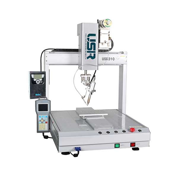 自動焊錫機(jī)廣泛應(yīng)用于電子設(shè)備制造——電路板、pcb焊錫線等